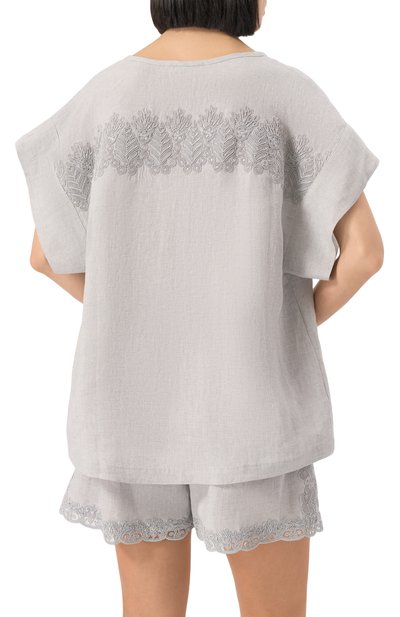 Топ изо льна и вискозы MAURIZIO, арт. W08620179-1-3, фото 4