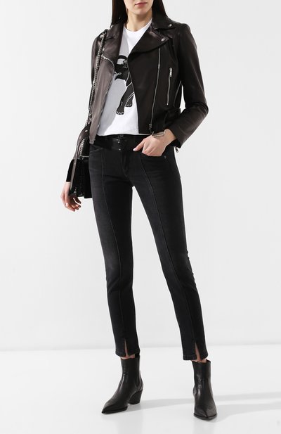 Кожаная куртка VALENTINO, арт. RB3NA04N1YM, фото 2