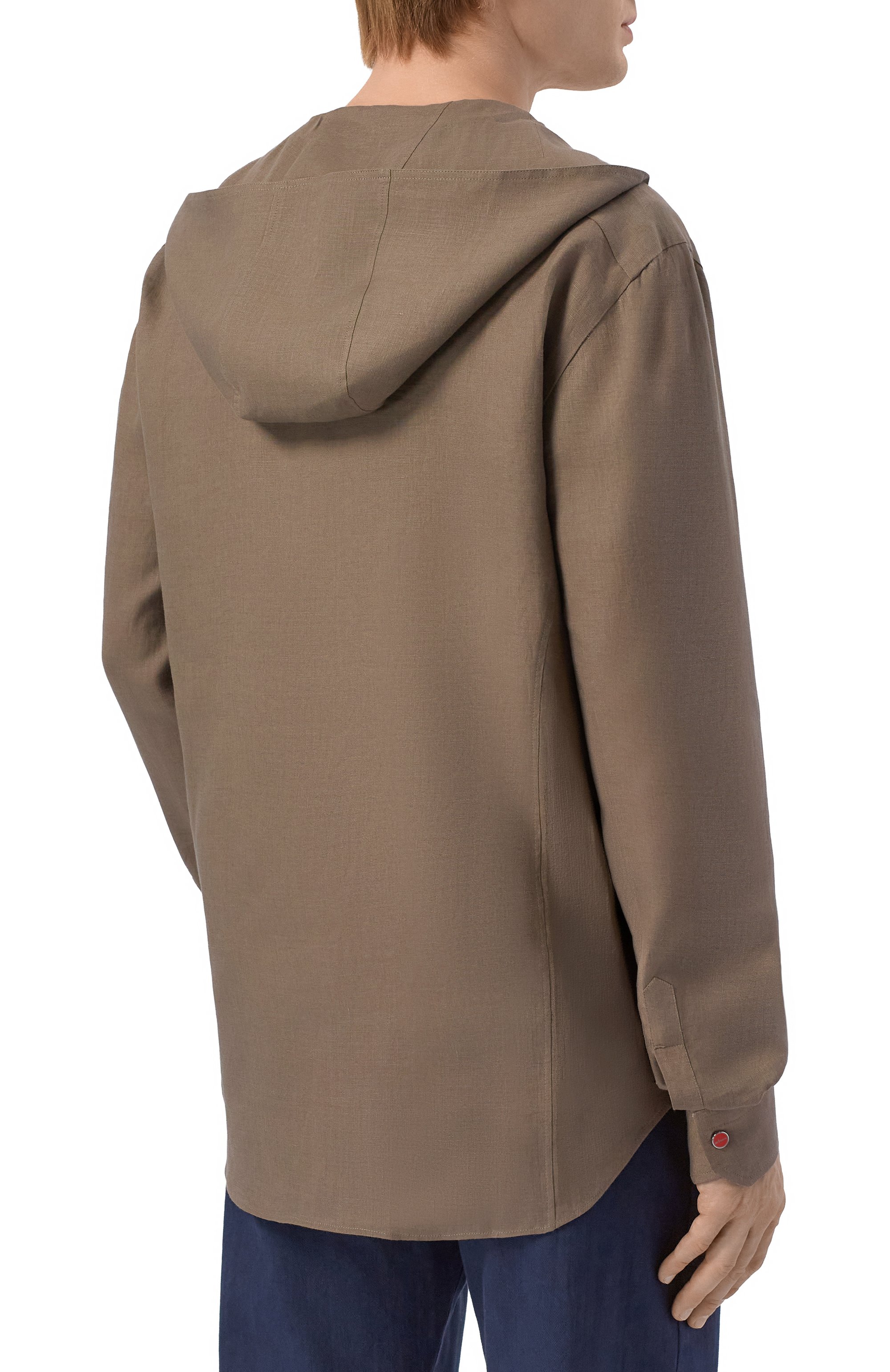 Льняная рубашка KITON, арт. UMCMARH09701, фото 4