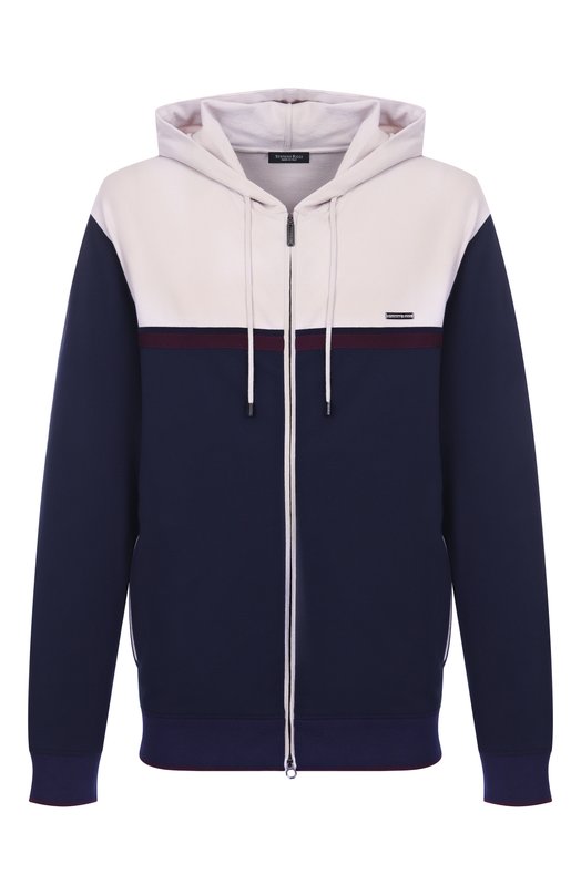 Хлопковая толстовка Stefano Ricci K101046FCR/T25350/60-62 Синий K101046FCR/T25350/60-62