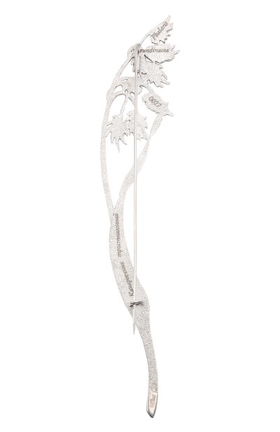 Брошь канареечник тростниковидный РУССКИЕ САМОЦВЕТЫ зеленого цвета по цене 19200 руб., арт. 41491, фото 3 Брошь канареечник тростниковидный РУССКИЕ САМОЦВЕТЫ, арт. 41491, фото 3