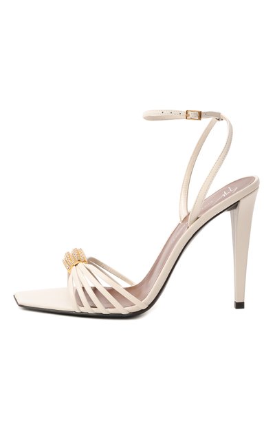 Кожаные босоножки sunset glow 105 GIUSEPPE ZANOTTI DESIGN, арт. E600073/RINF NAP TEA, фото 4