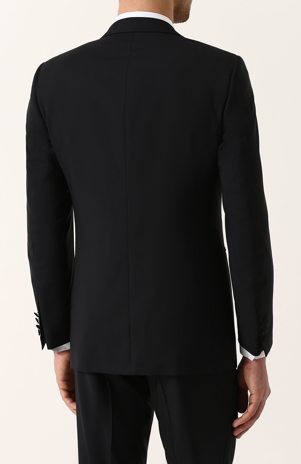 Шерстяной приталенный смокинг LANVIN, арт. RMSU0008-M00600ALS, фото 3