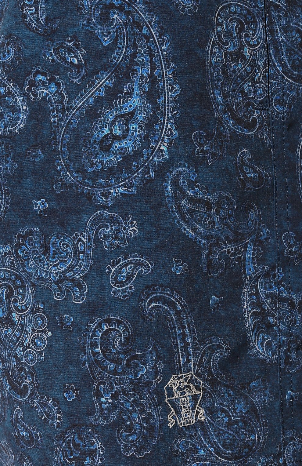 Плавки-шорты BRUNELLO CUCINELLI синего цвета по цене 46400 руб., арт. MW842043, фото 4 Плавки-шорты BRUNELLO CUCINELLI, арт. MW842043, фото 4