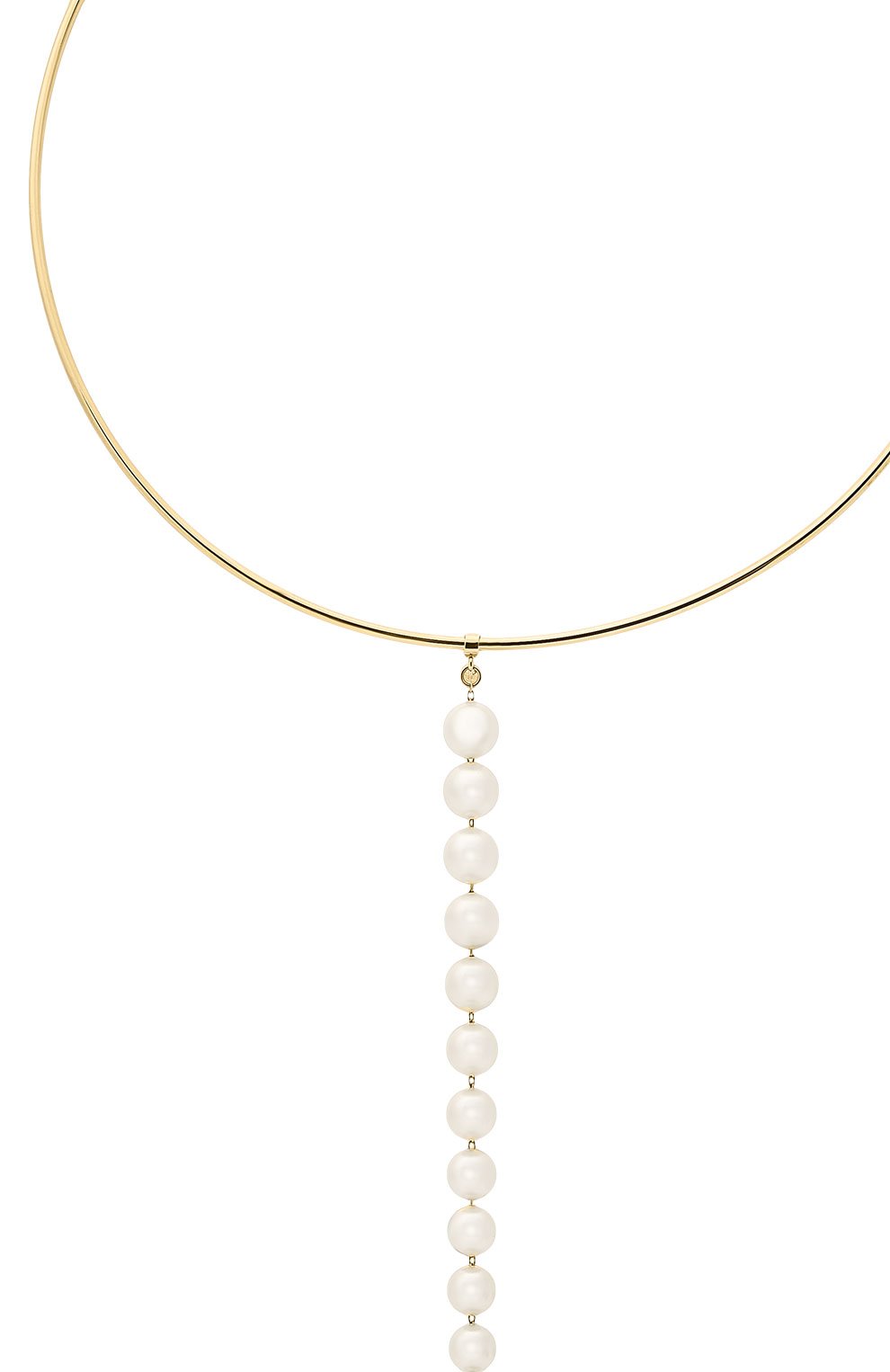 Колье MIZUKI бесцветного цвета по цене 598000 руб., арт. SBN175, фото 2 Колье MIZUKI, арт. SBN175, фото 2