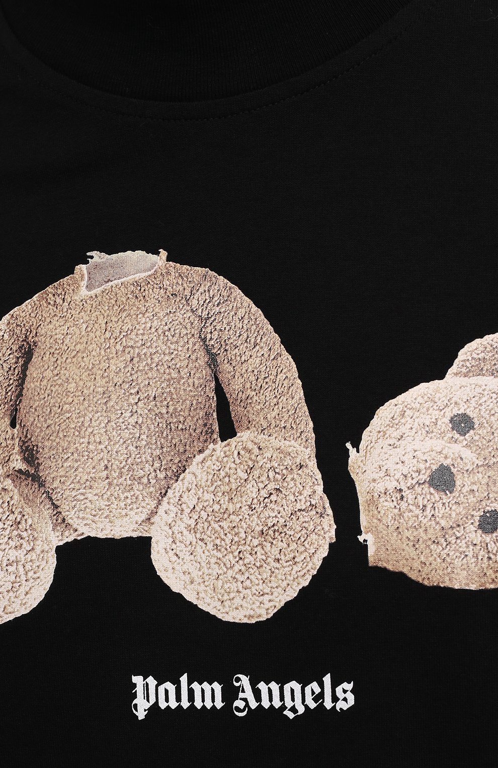 Хлопковая футболка PALM ANGELS, арт. PWAA017F21JER0031060, фото 5