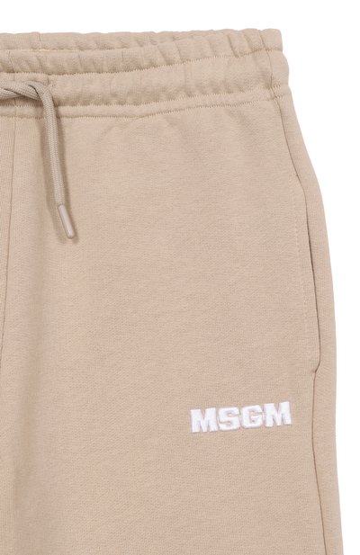 Хлопковые джоггеры MSGM KIDS, арт. S6MSJUFP287, фото 3
