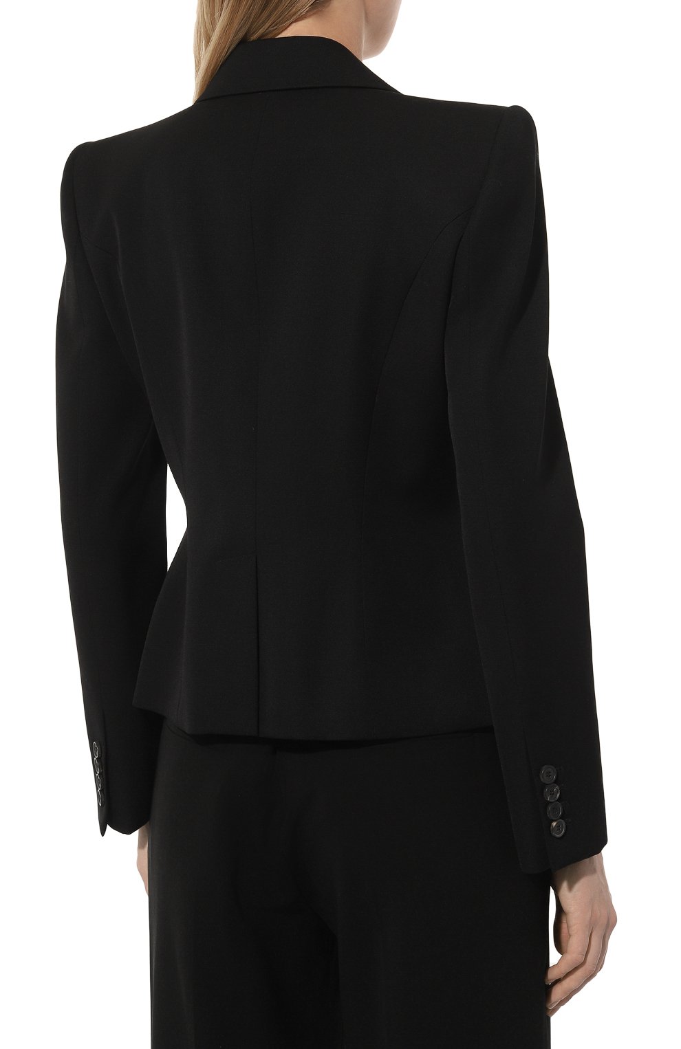 Шерстяной жакет ALEXANDER MCQUEEN, арт. 757623, фото 4