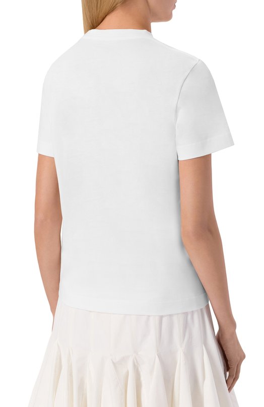 Хлопковая футболка Jacquemus 25HTSW00550/AJ00029 Белый  25HTSW00550/AJ00029 Фото 4