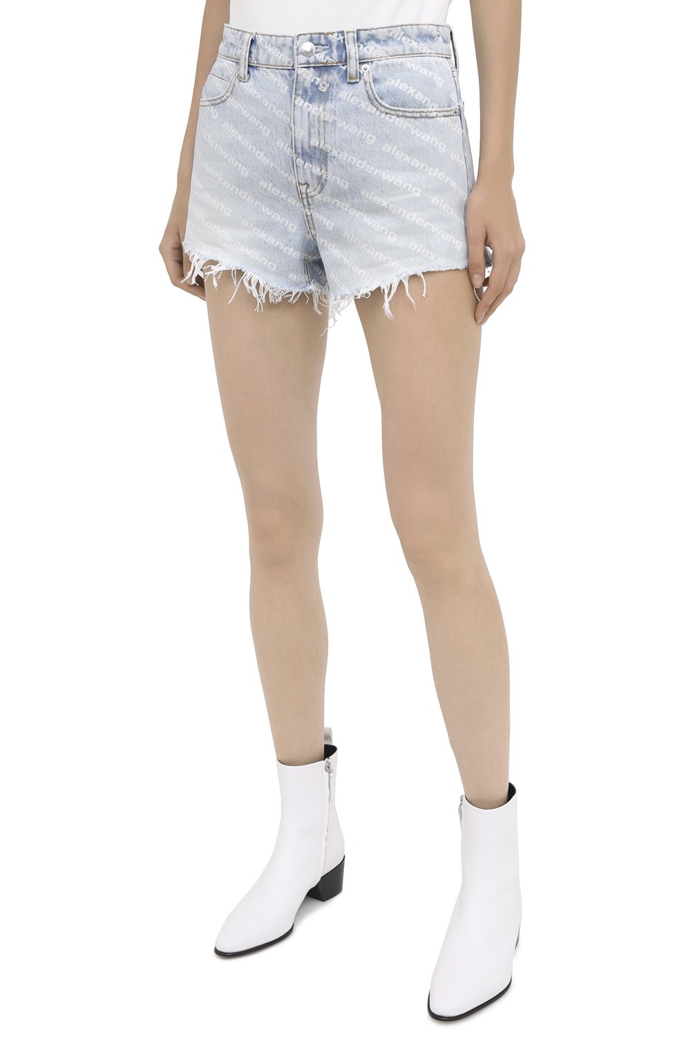 Джинсовые шорты ALEXANDER WANG, арт. 4DC2204781, фото 3