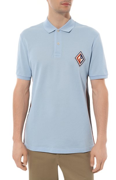 Хлопковое поло GUCCI, арт. 564651 XJAYM, фото 3