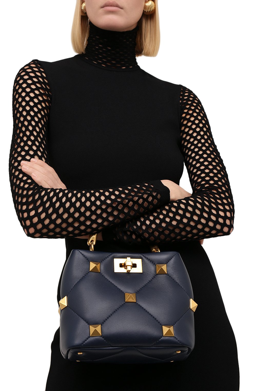 Сумка roman stud VALENTINO, арт. WW2B0I97/BSF, фото 2