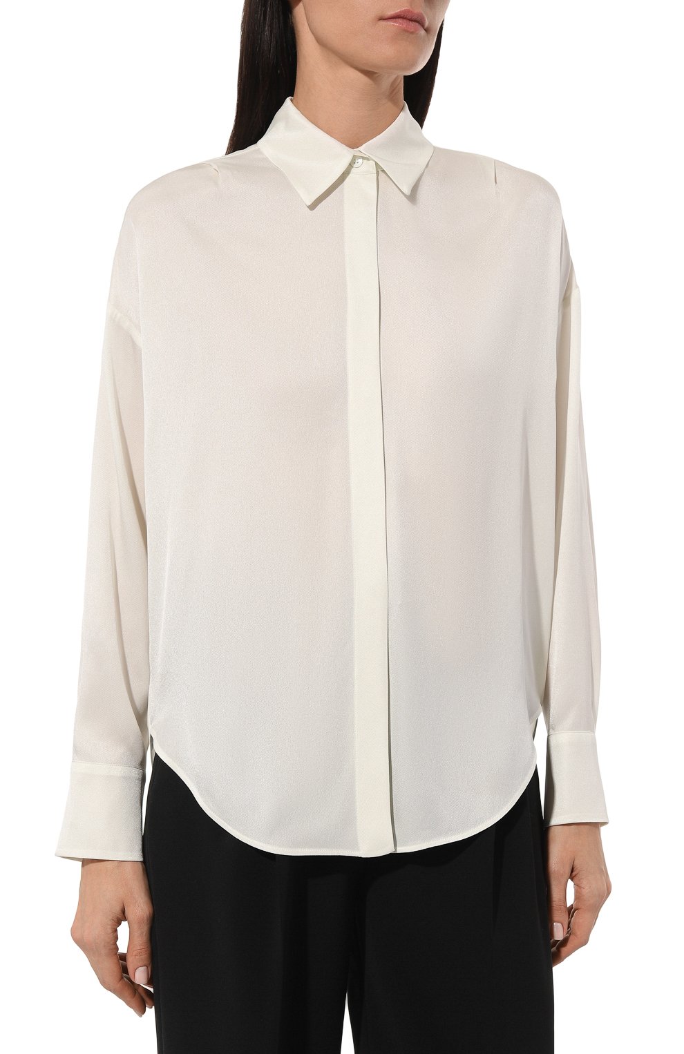 Атласная блузка LORENA ANTONIAZZI, арт. CA01AP/3612, фото 3