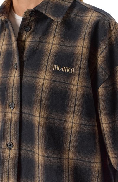 Хлопковая рубашка THE ATTICO, арт. 260WCH00004/CCC124AA, фото 5