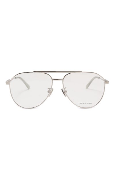 Оправа BOTTEGA VENETA серебряного цвета по цене 36900 руб., арт. BV1158 003, фото 4 Оправа BOTTEGA VENETA, арт. BV1158 003, фото 4