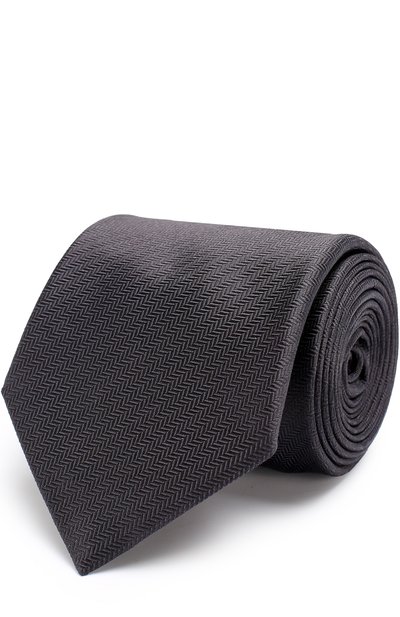 Мужской шелковый галстук с узором BRIONI, арт. 062I/0640S
