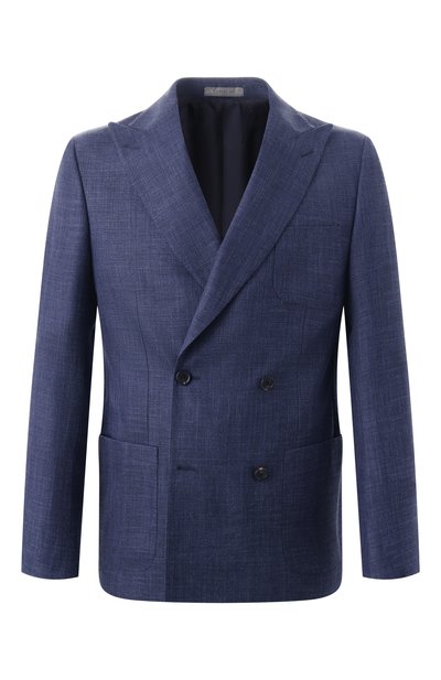 Мужской пиджак из шерсти и шелка CORNELIANI, арт. 25X009-2516229