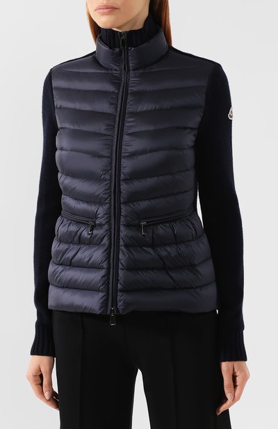 Утепленный кардиган MONCLER, арт. E2-093-94573-00-A9108, фото 3