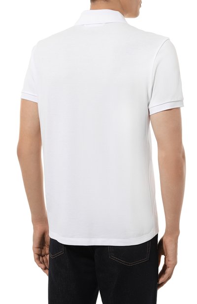 Хлопковое поло MONCLER, арт. 8A000-05-89A16, фото 4