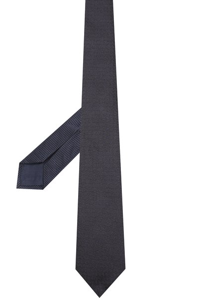 Шелковый галстук ZEGNA синего цвета по цене 24950 руб., арт. Z6F05/1US, фото 2 Шелковый галстук ZEGNA, арт. Z6F05/1US, фото 2