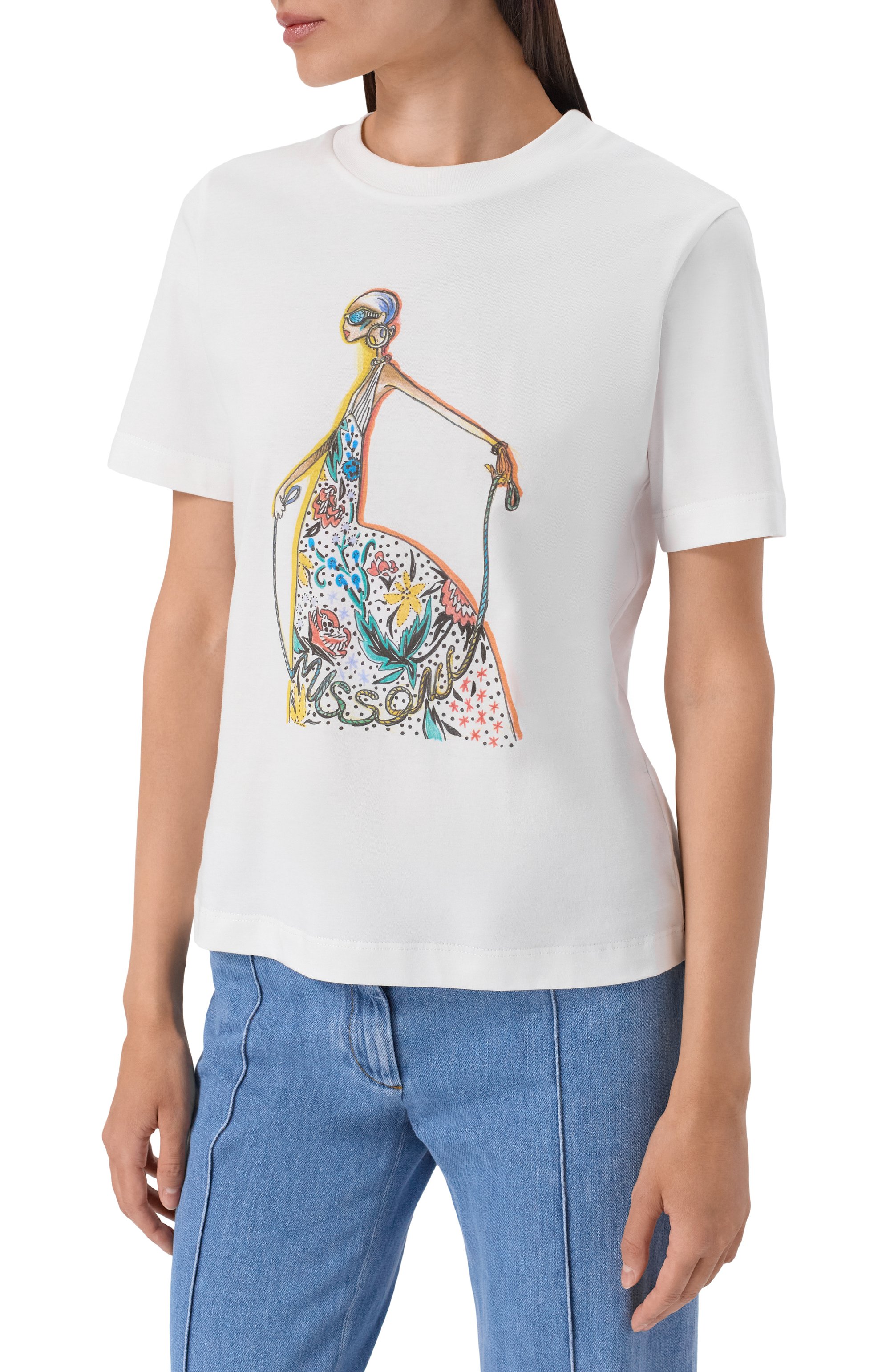 Хлопковая футболка MISSONI, арт. DS26SL04/BJ00QG, фото 3