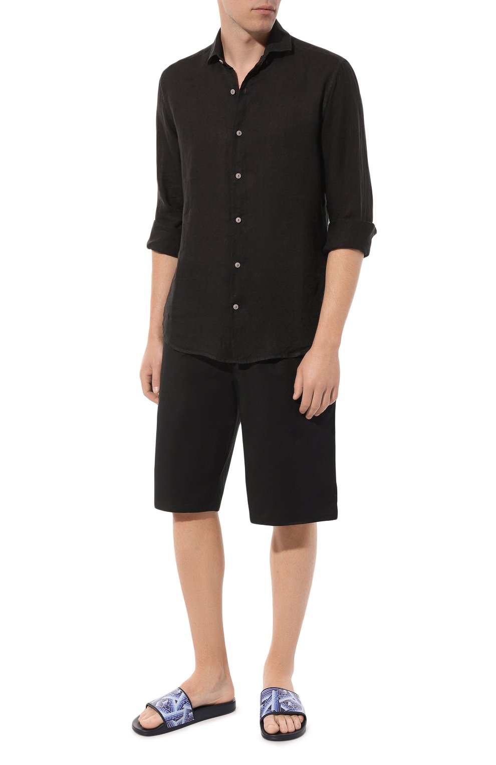 Льняная рубашка MC2 SAINT BARTH, арт. STBM/PAMPL0NA/00921D, фото 2