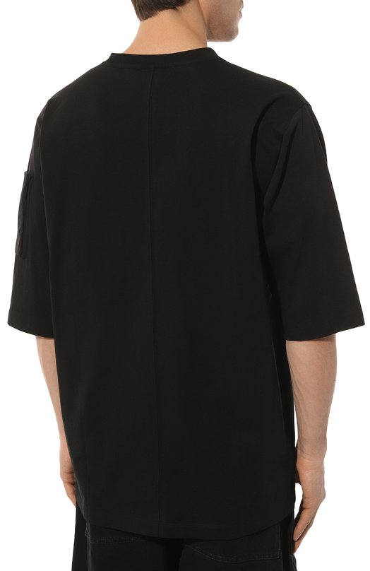 Хлопковая футболка Thom Krom Чёрный, фото 4