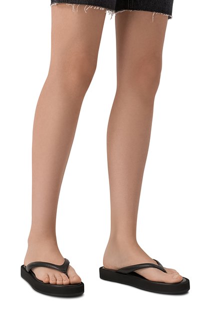 Кожаные шлепанцы 12 STOREEZ, арт. 131125, фото 3