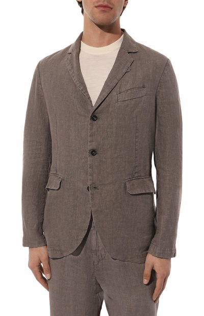 Льняной пиджак HANNES ROETHER, арт. 110528/SCHU22MANN.602, фото 3