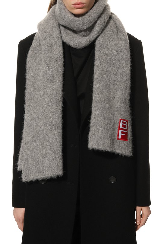 Шарф BY FAR Серый, фото 2