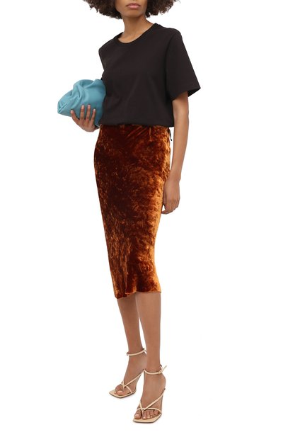 Юбка из вискозы и шелка DRIES VAN NOTEN, арт. 202-10820-1349, фото 3