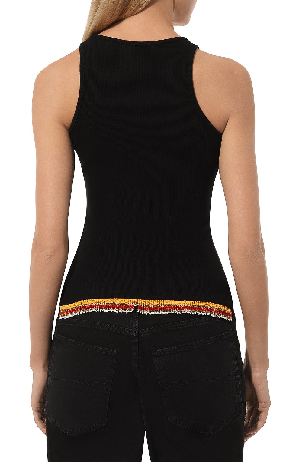 Хлопковая майка OFF-WHITE, арт. 0WAD25KW24JER001, фото 4