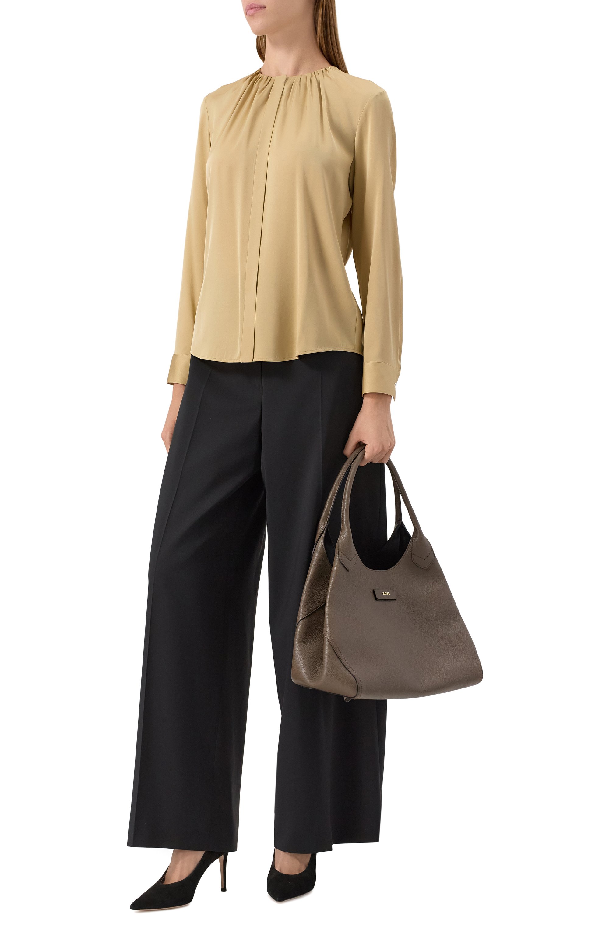 Шелковая блузка BOSS, арт. 50538481, фото 2