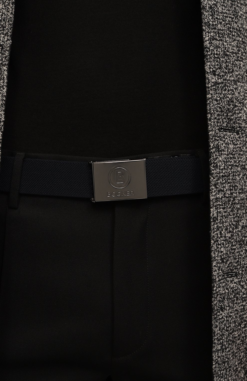 Текстильный ремень BOGNER синего цвета по цене 12300 руб., арт. 91044556, фото 2 Текстильный ремень BOGNER, арт. 91044556, фото 2