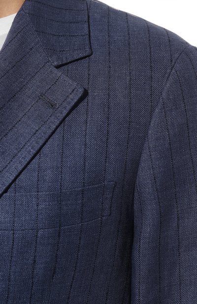 Пиджак из шерсти и шелка BRUNELLO CUCINELLI, арт. MS4547BWD, фото 5