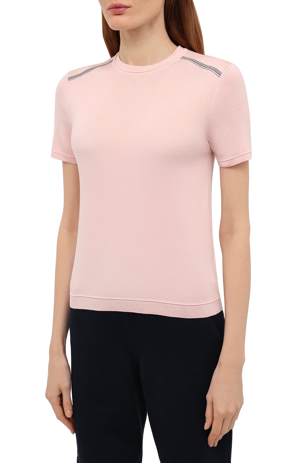 Пуловер из шелка и хлоп ка LORO PIANA, арт. FAL7135, фото 3