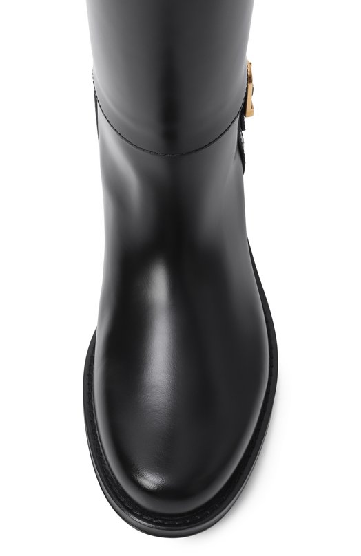 Кожаные сапоги Julia Saint Laurent 840698/AAEHR Чёрный  840698/AAEHR Фото 6