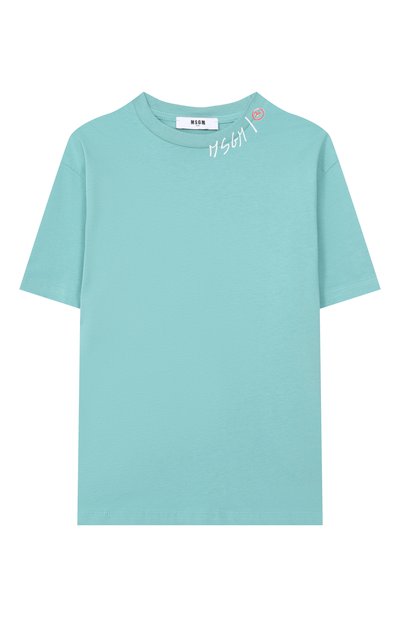 Хлопковая футболка MSGM KIDS, арт. S6MSJBTH240