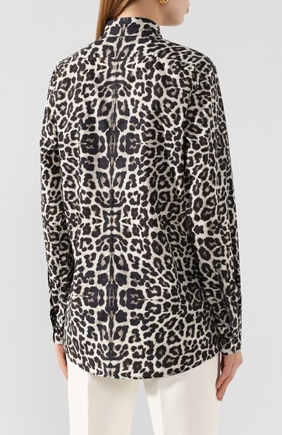 Хлопковая рубашка DRIES VAN NOTEN, арт. 201-10758-9006, фото 4
