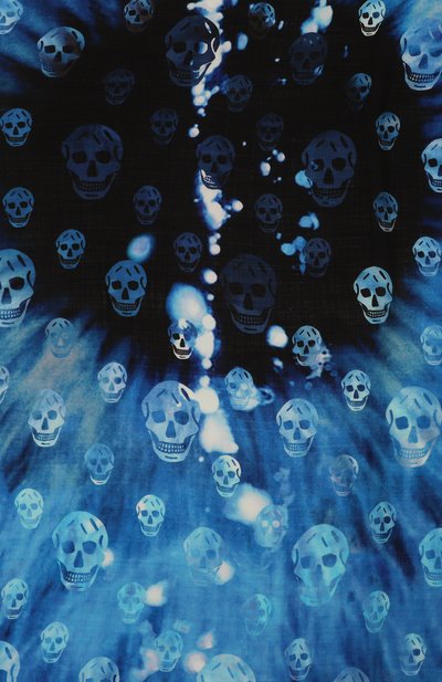 Шерстяной шарф ALEXANDER MCQUEEN, арт. 744585/3222Q, фото 5