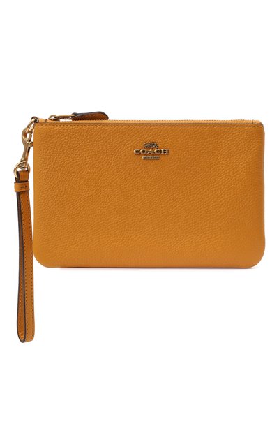 Кошелек на молнии из зерненой кожи COACH, арт. 22952, фото 1