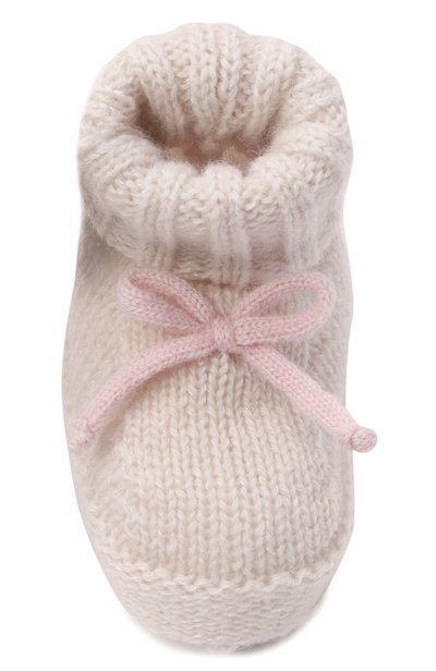 Пинетки из шерсти и кашемира BABY T, арт. 26AI153SA, фото 4