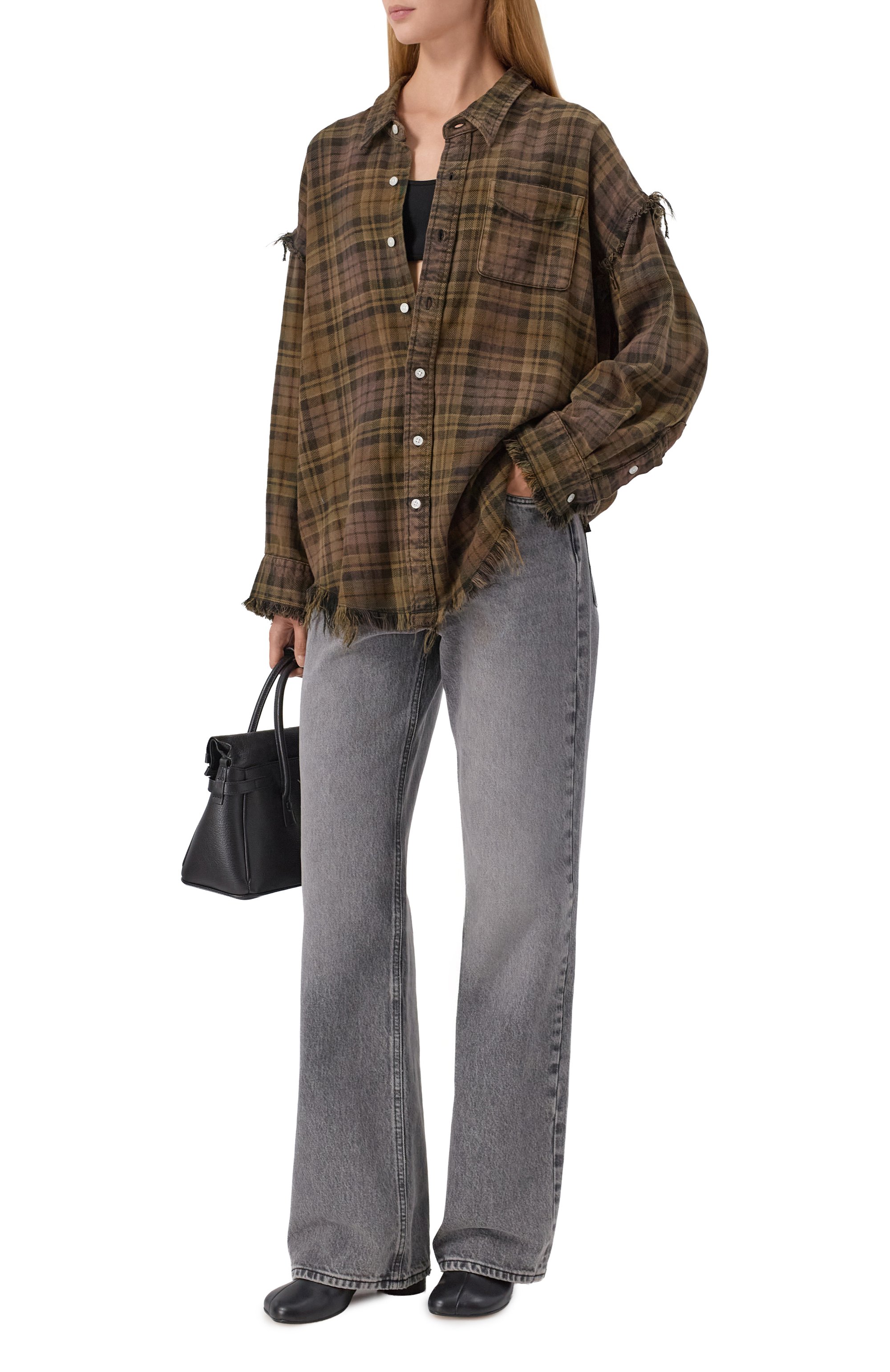 Хлопковая рубашка R13, арт. R13WR075-R607B, фото 2