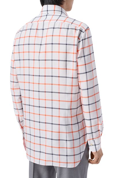 Хлопковая рубашка KITON, арт. UCCH09683, фото 4