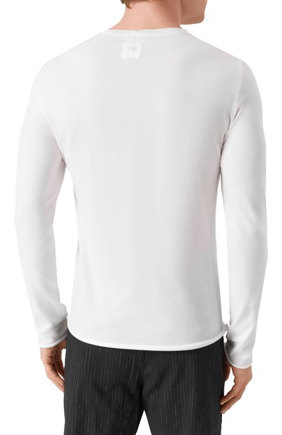 Хлопковый лонгслив HANNES ROETHER, арт. FA36LC0N.215.213/, фото 4