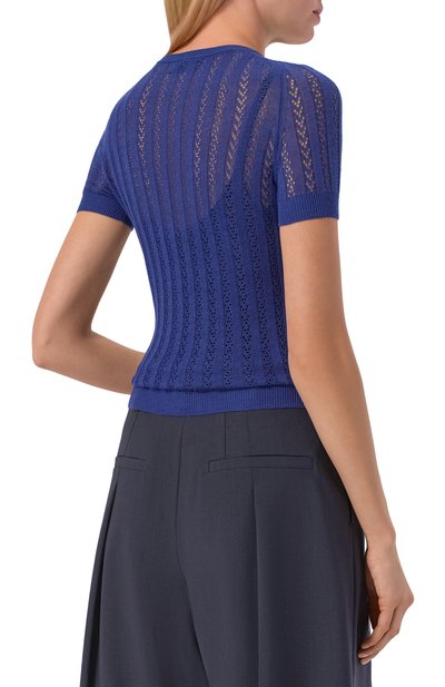 Пуловер из шелка и хлопка MVST, арт. M26.CSW.K431/G0NG, фото 4