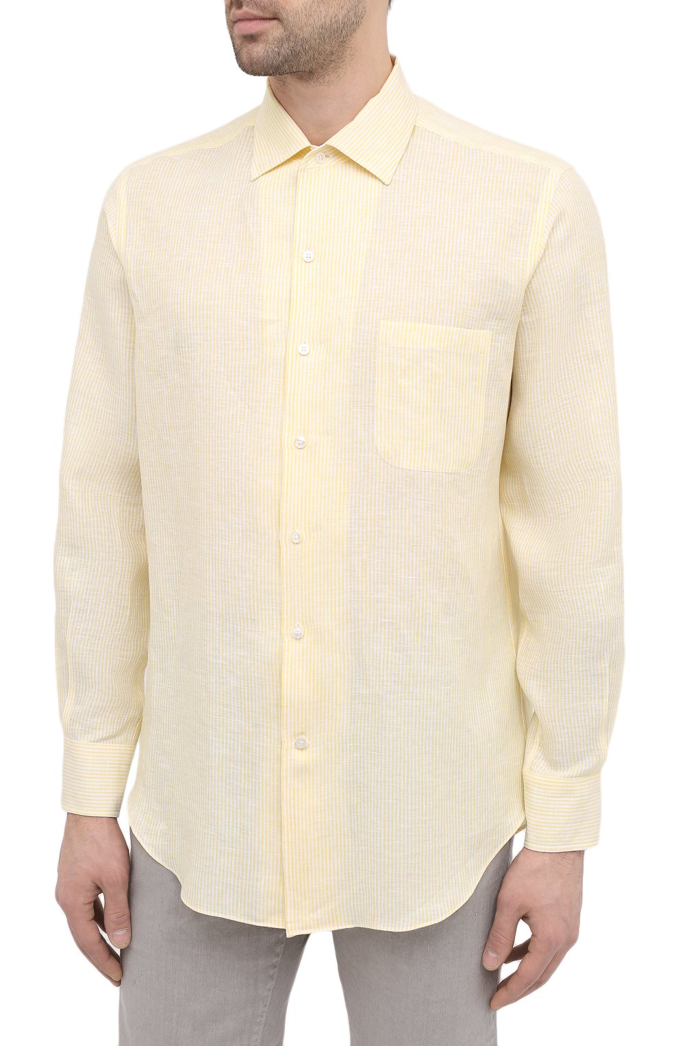 Льняная рубашка LORO PIANA, арт. FAL6145, фото 3