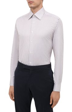 Хлопковая сорочка BRIONI, арт. RCB40L/0104Q, фото 3