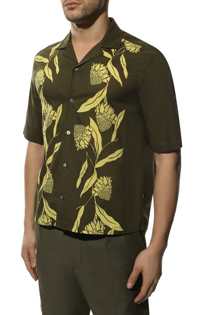 Хлопковая рубашка BOSS, арт. 50470497, фото 3