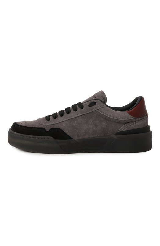 Замшевые кеды New Roma Dolce & Gabbana CS2275/AW317 Серый  CS2275/AW317 Фото 4
